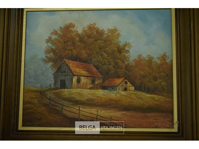 4 schilderijen - afbeelding 2 van  8