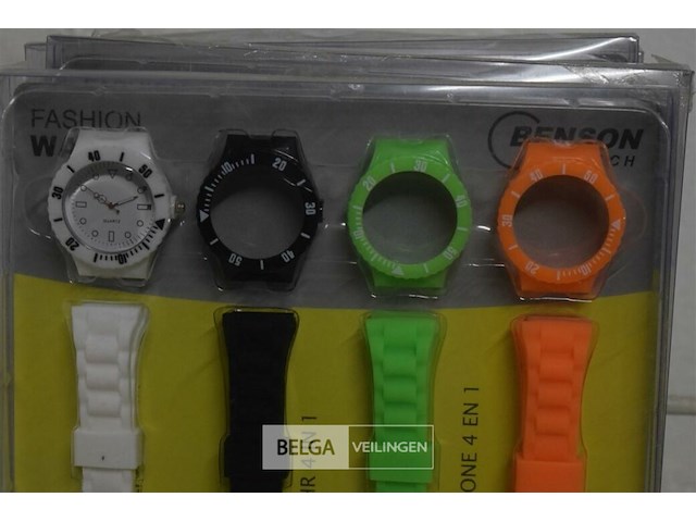 4 sets 4in 1 horloges - afbeelding 2 van  4