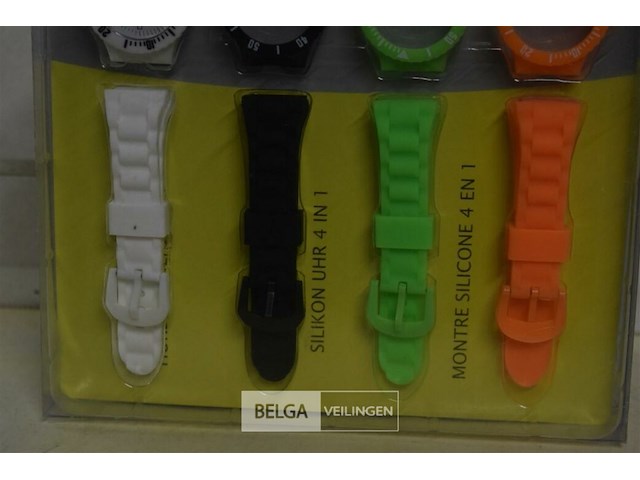 4 sets 4in 1 horloges - afbeelding 3 van  4