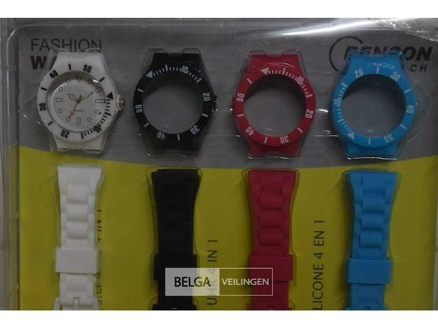 4 sets 4in 1 horloges - afbeelding 4 van  4