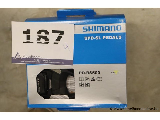 4 sets fietspedalen shimano wo pd-rs500 - afbeelding 1 van  1