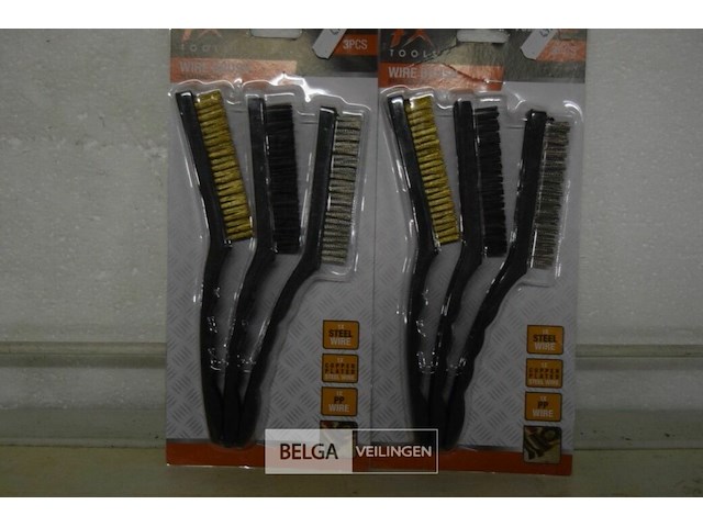 4 sets staalbortels - afbeelding 1 van  3
