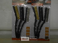 4 sets staalbortels - afbeelding 1 van  3