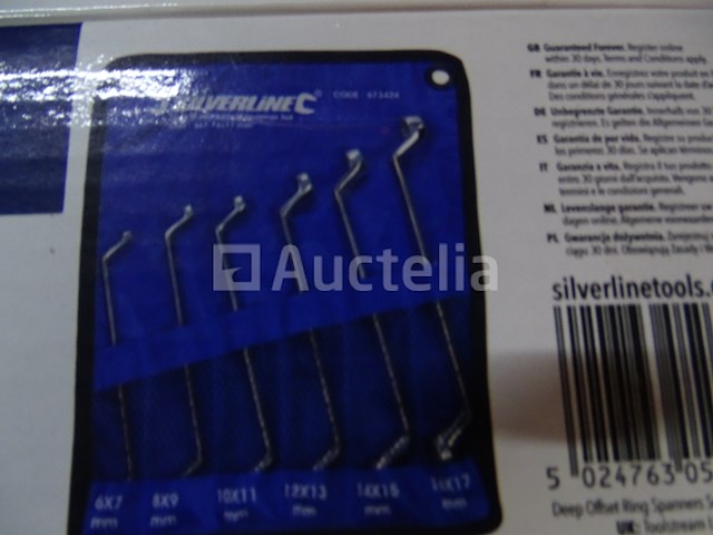 4 sets van 6 dubbele-oogsleutels met twee hoeken - afbeelding 4 van  4