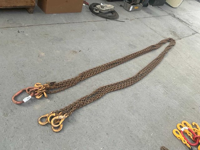 4 sprong hijsketting 6 meter - afbeelding 1 van  3