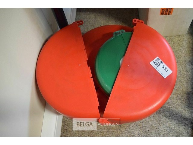 4 st. v-safe vergrendeling voor kleppen - afbeelding 2 van  2