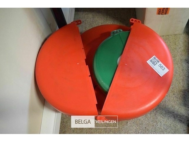 4 st. v-safe vergrendeling voor kleppen - afbeelding 3 van  5