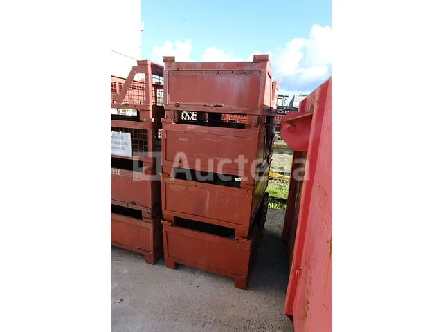 4 stapelbare metalen bakken - afbeelding 4 van  4