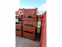 4 stapelbare metalen bakken - afbeelding 4 van  4