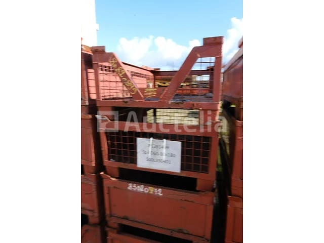 4 stapelbare metalen bakken - afbeelding 1 van  6