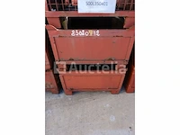 4 stapelbare metalen bakken - afbeelding 4 van  6