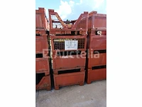 4 stapelbare metalen bakken - afbeelding 5 van  6