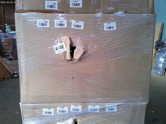 4 stapelbare stoelen - terracotta - afbeelding 5 van  5