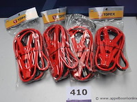 4 startkabels topex - afbeelding 1 van  2