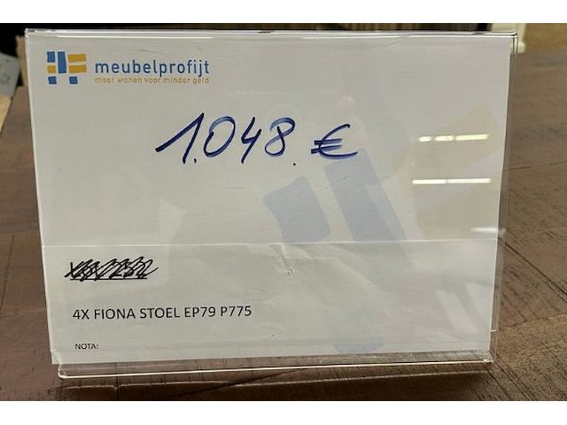 4 stoelen fiona - afbeelding 6 van  6