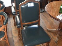 4 stoelen in skai bekleed - afbeelding 1 van  1