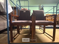 4 stoelen met armleuning