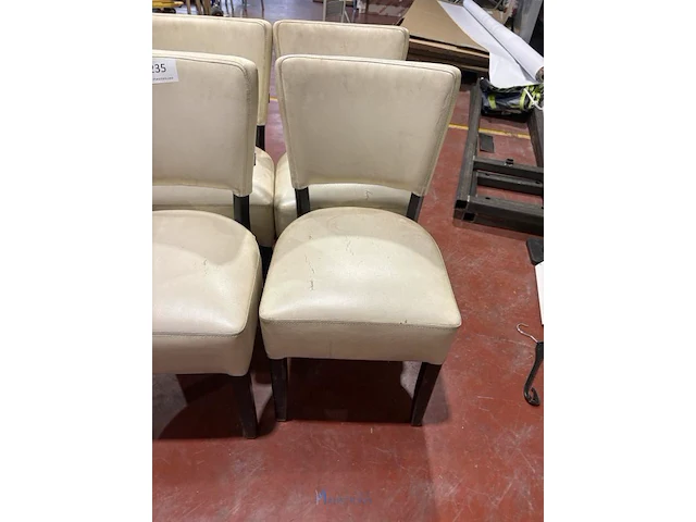 4 stoelen met barkruk - afbeelding 3 van  6