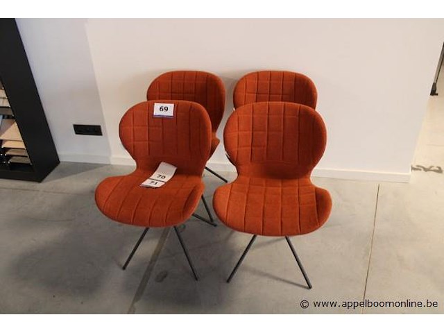 4 stoelen zuiver - afbeelding 1 van  1