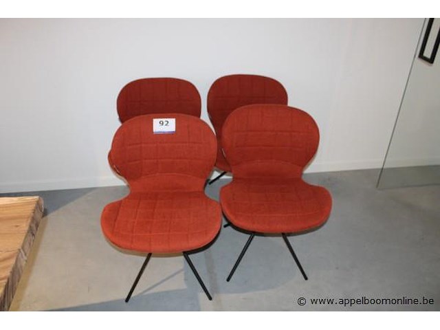 4 stoelen zuiver - afbeelding 1 van  1