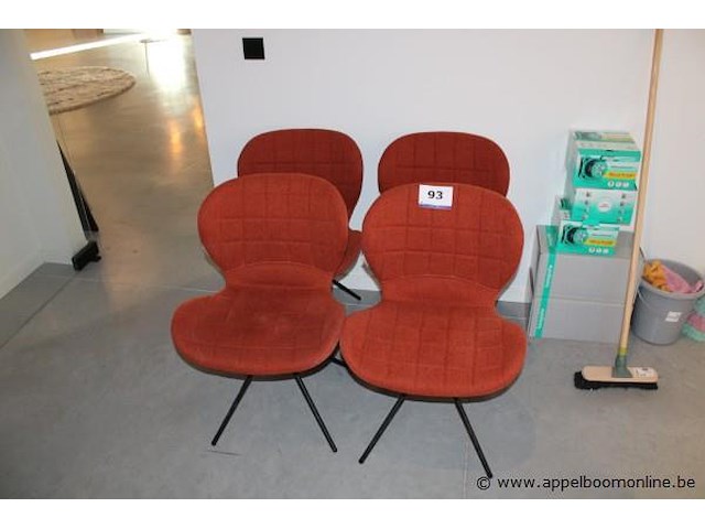 4 stoelen zuiver - afbeelding 1 van  1
