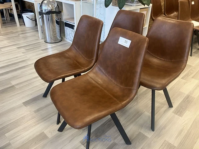 4 stoelen - afbeelding 1 van  2