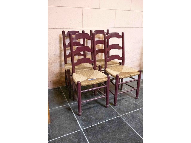 4 stoelen - afbeelding 1 van  3
