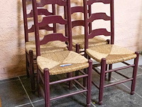 4 stoelen - afbeelding 1 van  3