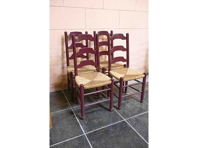 4 stoelen - afbeelding 1 van  3