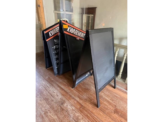 4 stoepborden - afbeelding 2 van  5