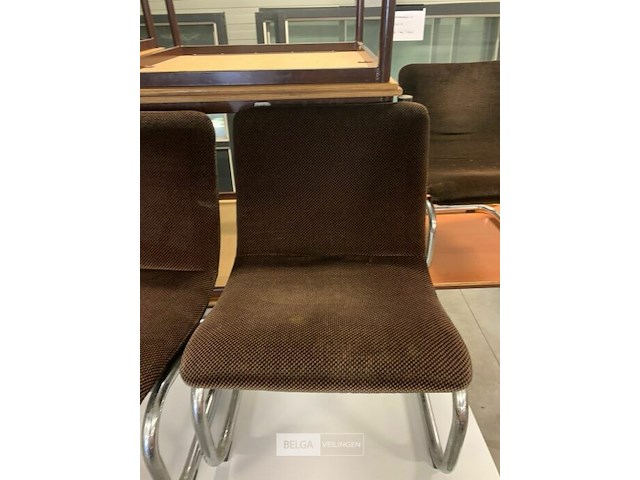 4 stoffen kantoorzeteltjes - afbeelding 3 van  4