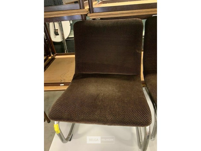 4 stoffen kantoorzeteltjes - afbeelding 4 van  4