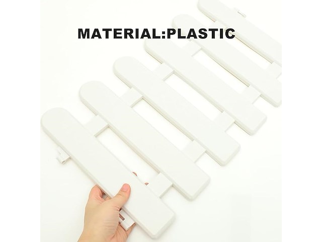 4 stuks plastic tuinhekken - afbeelding 2 van  3