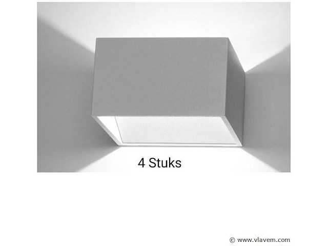 4 stukswandarmatuur van orbit - afbeelding 1 van  2