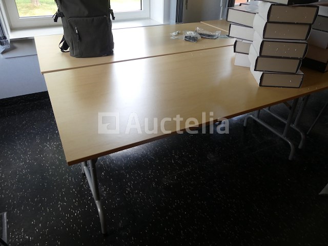 4 tafels + 8 stoelen + 4 ladeblokken - afbeelding 6 van  8