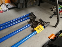 4 telescopische plafondsteunen tooland - afbeelding 2 van  4