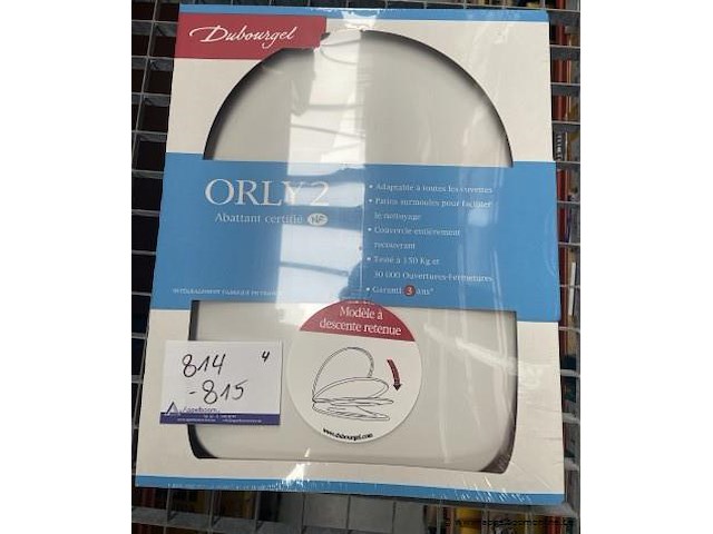 4 toiletbrillen dubourgel - afbeelding 1 van  2