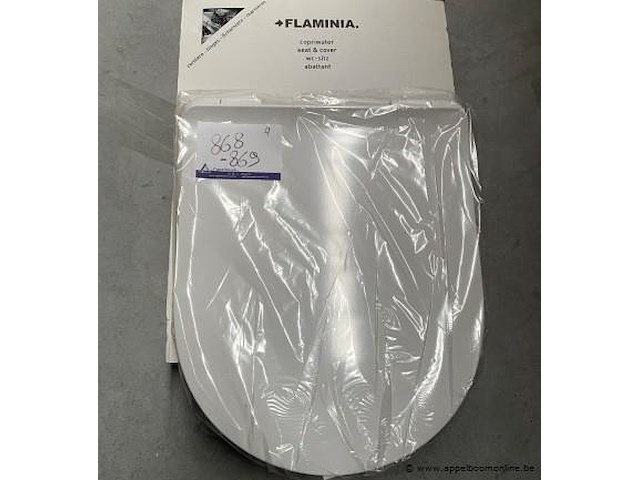 4 toiletbrillen flaminia qkcw04 - afbeelding 1 van  2