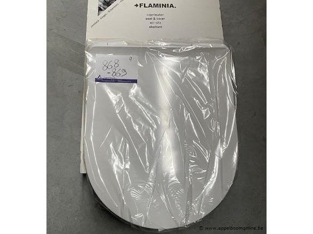 4 toiletbrillen flaminia qkcw04 - afbeelding 1 van  2