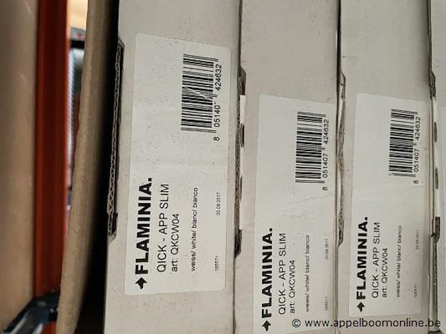 4 toiletbrillen flaminia qkcw04 - afbeelding 2 van  2