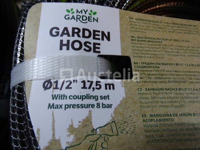 4 tuinslangen met accessoires, 9 sproeiers sproeier - afbeelding 2 van  5