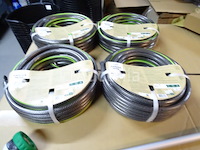 4 tuinslangen met accessoires, multi-jet verstelbare sproeibuis - afbeelding 5 van  5