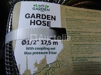 4 tuinslangen met accessoires, oscillerende sproeier - afbeelding 4 van  6