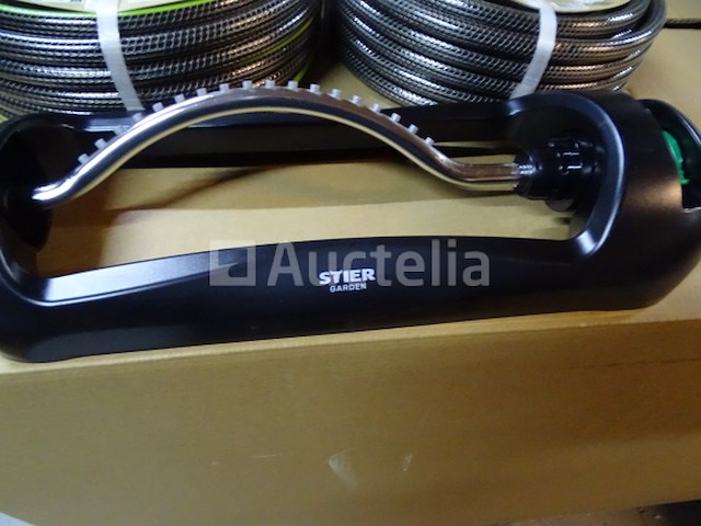 4 tuinslangen met accessoires, oscillerende sproeier - afbeelding 3 van  6