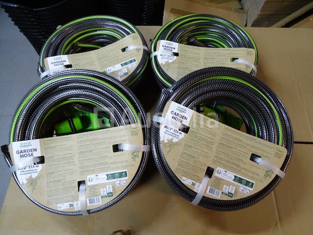 4 tuinslangen met accessoires, oscillerende sproeier - afbeelding 6 van  6