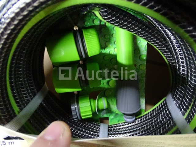 4 tuinslangen met accessoires, pulsstraal - afbeelding 2 van  12