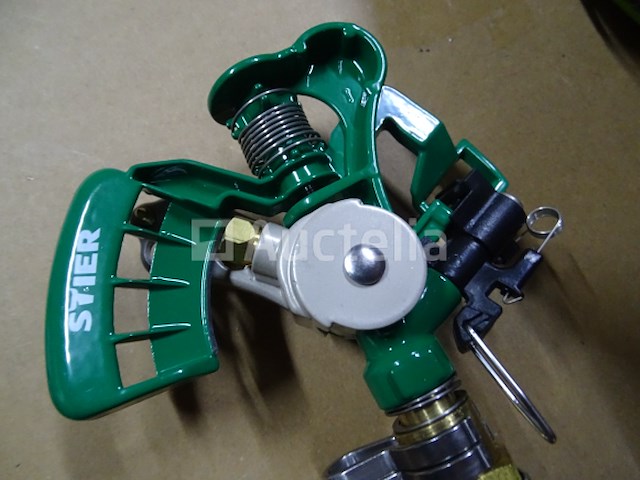 4 tuinslangen met accessoires, pulsstraal - afbeelding 9 van  12