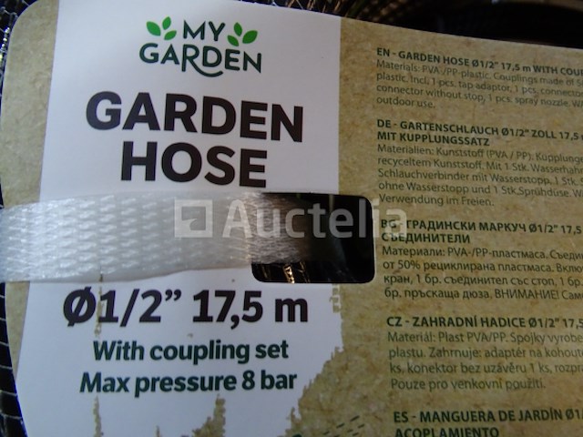 4 tuinslangen met accessoires, pulsstraal - afbeelding 12 van  12