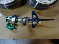 4 tuinslangen met accessoires, pulsstraal - afbeelding 1 van  7