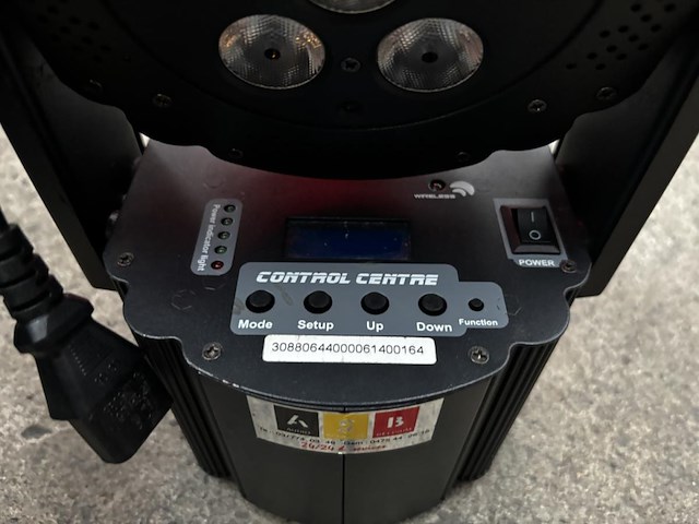 4 uplighters showtec - afbeelding 4 van  4